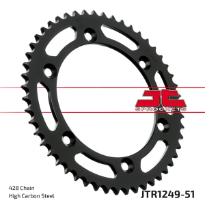 JT SPROCKETS hátsó lánckerék, természetes színű, 1, nordicamoto.ro