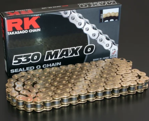 530 Max-o hajtólánc, fekete, arany