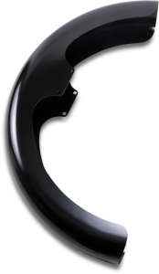 Hugger Series Front Fender Black