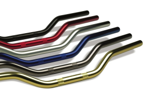 Aluminium Handlebar Anodized, Titanium, 2, nordicamoto.ro