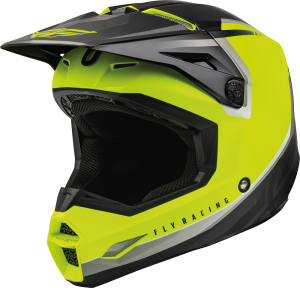 Casca Moto Fly ECE Kinetic Vision bukósisak – fluoreszkáló sárga/fekete, L-es méret, 4, nordicamoto.ro