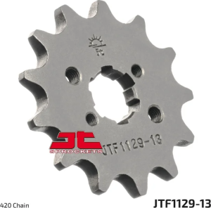 JT SPROCKETS Első lánckerék, természetes színű 