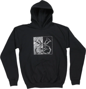 MOOSE RACING Youth Split Personality Hoodie Black 