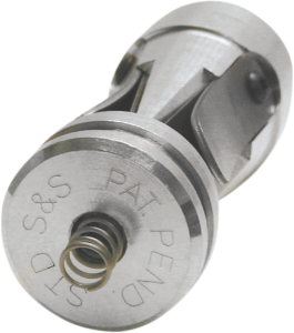 Crankcase Breather Reed Valve Silver