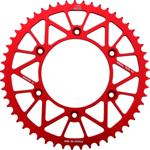 JT SPROCKETS hátsó lánckerék, piros , nordicamoto.ro