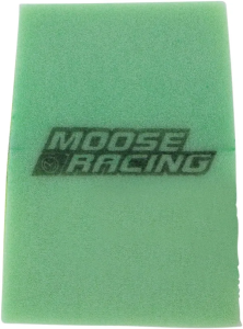 MOOSE RACING precíziós, előolajozott légszűrő, zöld 