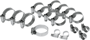 Clamp Kit Radiator Hose Stainless Steel Stainless Steel, 1, nordicamoto.ro