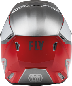Fly Ece Kinetic Drift gyermek sisak, piros/szürke, YS, 3, nordicamoto.ro