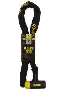 Chain Lock, C-block Black, Yellow