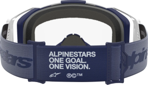 Alpinestars Vision 8 sárga-fehér/kék/átlátszó lencsés síszemüveg, 2, nordicamoto.ro