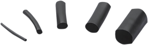 Black Shrink Tubing Black, 2, nordicamoto.ro