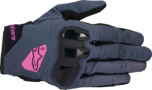 Alpinestars női kesztyű – krómkék/fekete – L-es méret, 1, nordicamoto.ro