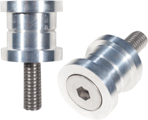 1(r) Solid Handlebar Riser Bushing Silver, 1, nordicamoto.ro