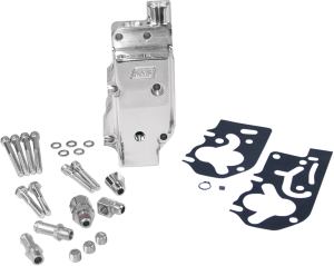 High Volume/high Pressure (hvhp) Polished Billet Oil Pump Silver