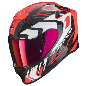 Casca integrala SCORPION EXO-R1 EVO AIR CARBON SUPRA Negru/Galben/Albastru XL, 1, nordicamoto.ro
