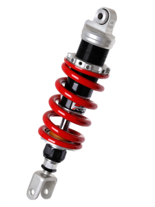 Emulsion Mono Gas Shock Adjustable Length Silver, Red, Black