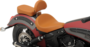 Backrest Pad Brown, 2, nordicamoto.ro
