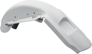 Bagger-tail Extended Rear Fender White, 2, nordicamoto.ro