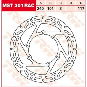 TRW első fék tárcsa HONDA CR 125/250 '95–'07 / CRF 250/450 R / X '04–'14 modellekhez, nordicamoto.ro