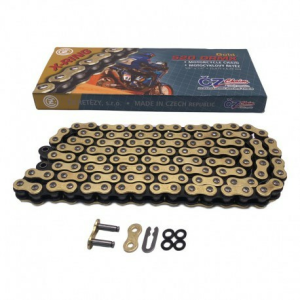 CZ 520 ORMX Gold X-Ring hajtólánc, 118 szem, nordicamoto.ro