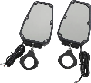 MOOSE RACING Led Lighted Mirror Black 