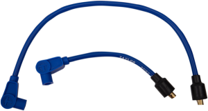 8mm Custom-fit Spark Plug Wire Kit Blue