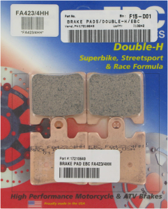 Sintered (r)hh(r) Brake Pads