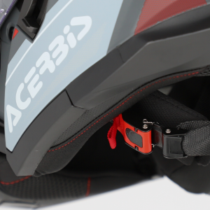 Acerbis Serel 22.06 sisak, szürke/piros, 5, nordicamoto.ro