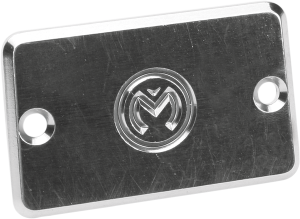 MOOSE RACING Master Cylinder Cover Plates Silver, 1, nordicamoto.ro