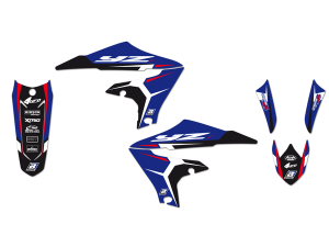 Dream 4 Graphics Kit Black, Blue, White