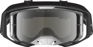 Alpinestars Vision 8 borostyánszínű, fekete/ezüst/átlátszó lencsés síszemüveg, 4, nordicamoto.ro