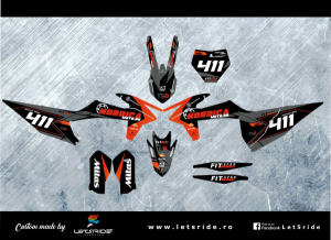NordicaMoto KTM SX 20–23 matricakészlet