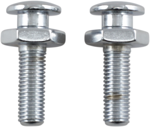 Chrome Seat Bolts And Mounting Nuts Chrome, 1, nordicamoto.ro