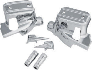 Handlebar Control Cover Kit Silver