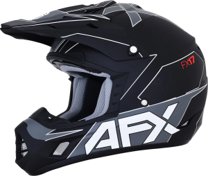 Helmet Fx17 M-blk-whtBlack 