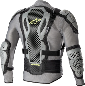 Alpinestars Bionic Action V2 páncél, szürke/fekete, 2XL, 3, nordicamoto.ro