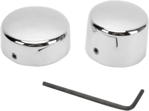 Chrome Axle Cap For 3/4(r) Axle Silver
