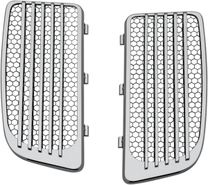 Radiator Grilles Black, Chrome, 2, nordicamoto.ro