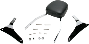 Square Sissy Bar Kit Chrome