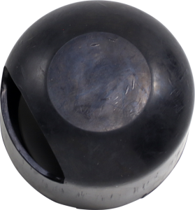 Rubber Solenoid Boot For Big Twin Black