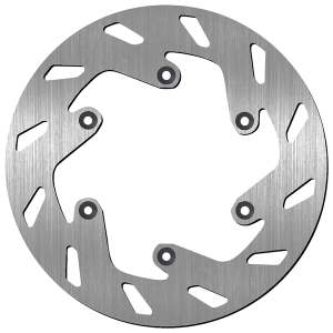 Brake Rotor Round Silver, 1, nordicamoto.ro