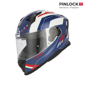 Acerbis hétvége, Acerbis X-Way Graphic fehér/kék/piros sisak, nordicamoto.ro
