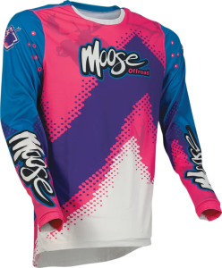 Agroid Jersey Purple, Blue, Pink M, 1, nordicamoto.ro