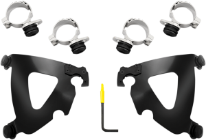 Road Warrior Fairing Trigger-lock Mounting Kit Black