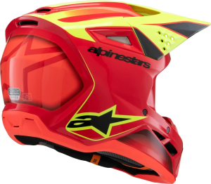 Alpinestars S-M3 Fray gyermek sisak, fekete/piros/sárga, L méret, 2, nordicamoto.ro