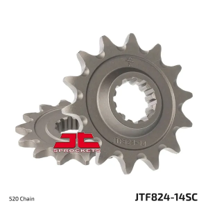 JT SPROCKETS Mx Öntisztító, könnyű első lánckerék, természetes színű , nordicamoto.ro