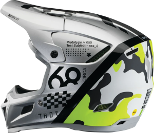 Thor Reflex Sport Riot Mips sisak, sárga/szürke/fekete, XL méret, 5, nordicamoto.ro
