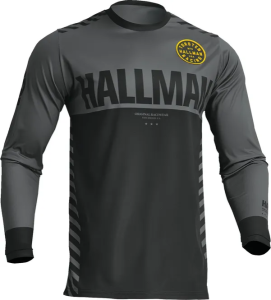 Tricou Thor Hallman Differ Slice Black/Charcoal XL, 1, nordicamoto.ro