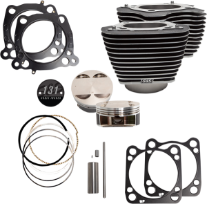 131(r) Stroker Cylinder And Piston Kit Black
