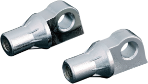 Serrated Male-mount Footpeg Mounts Chrome, 1, nordicamoto.ro